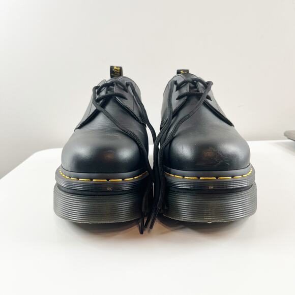 Dr. Martens Audrick Leather Platform Loafer Shoe Black  men 9.5/10 women 11/11.5 - Picture 5 of 11